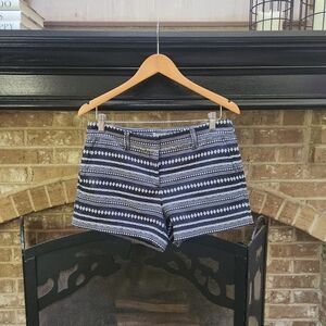 LOFT Textured Aztec/Tribal Print Shorts